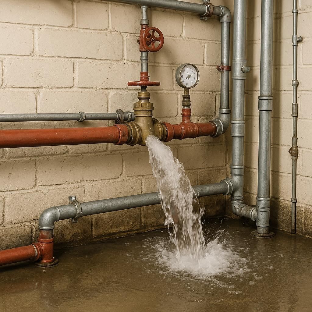 Промывка системы водоснабжения многоквартирного дома в Евпатории